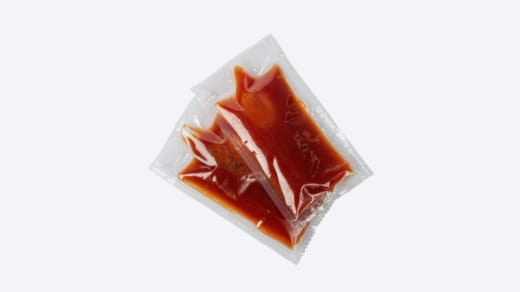Liquid-filled packaging bags